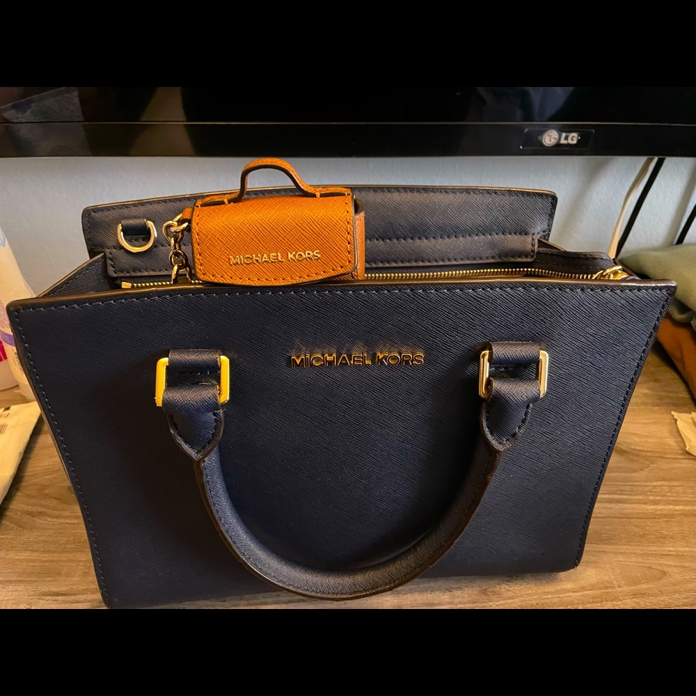 Michael Kors Satchel - Sapphire blue